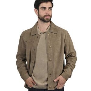 Unisex leather jacket